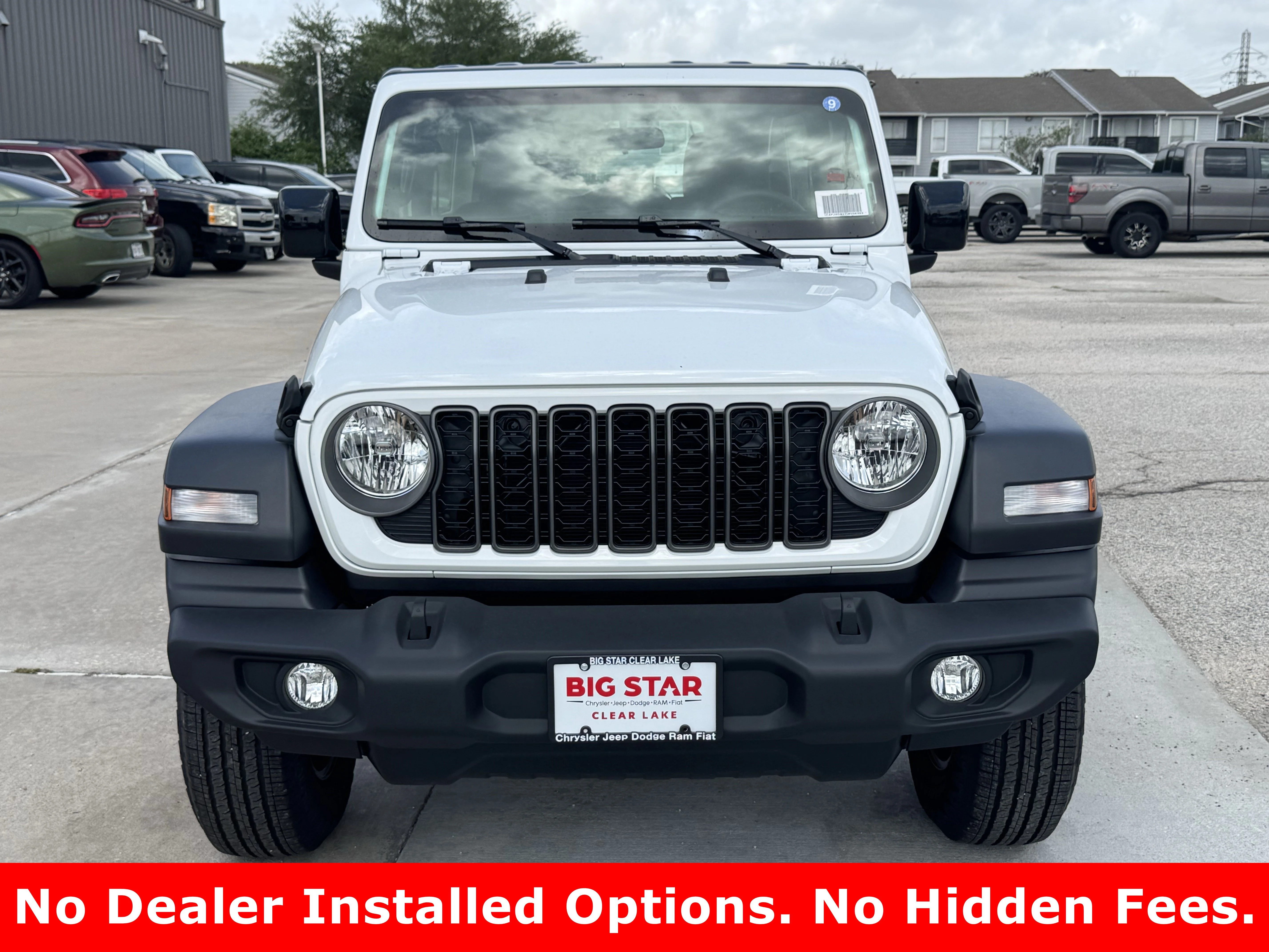 New 2026 Bright White Clearcoat Jeep Sport image 3