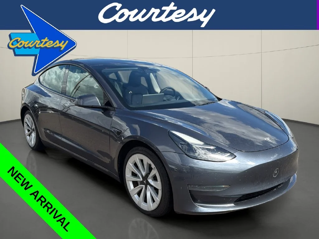 Used 2023 Gray Tesla Base image 1