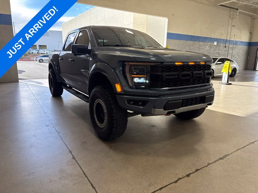 Used 2023 Azure Gray Metallic Ford Raptor image 2