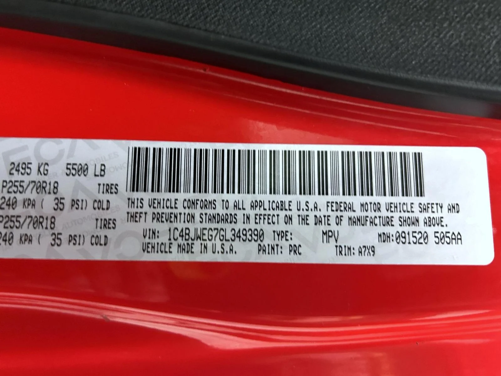 Used 2016 Red Jeep Unlimited Sahara image 25