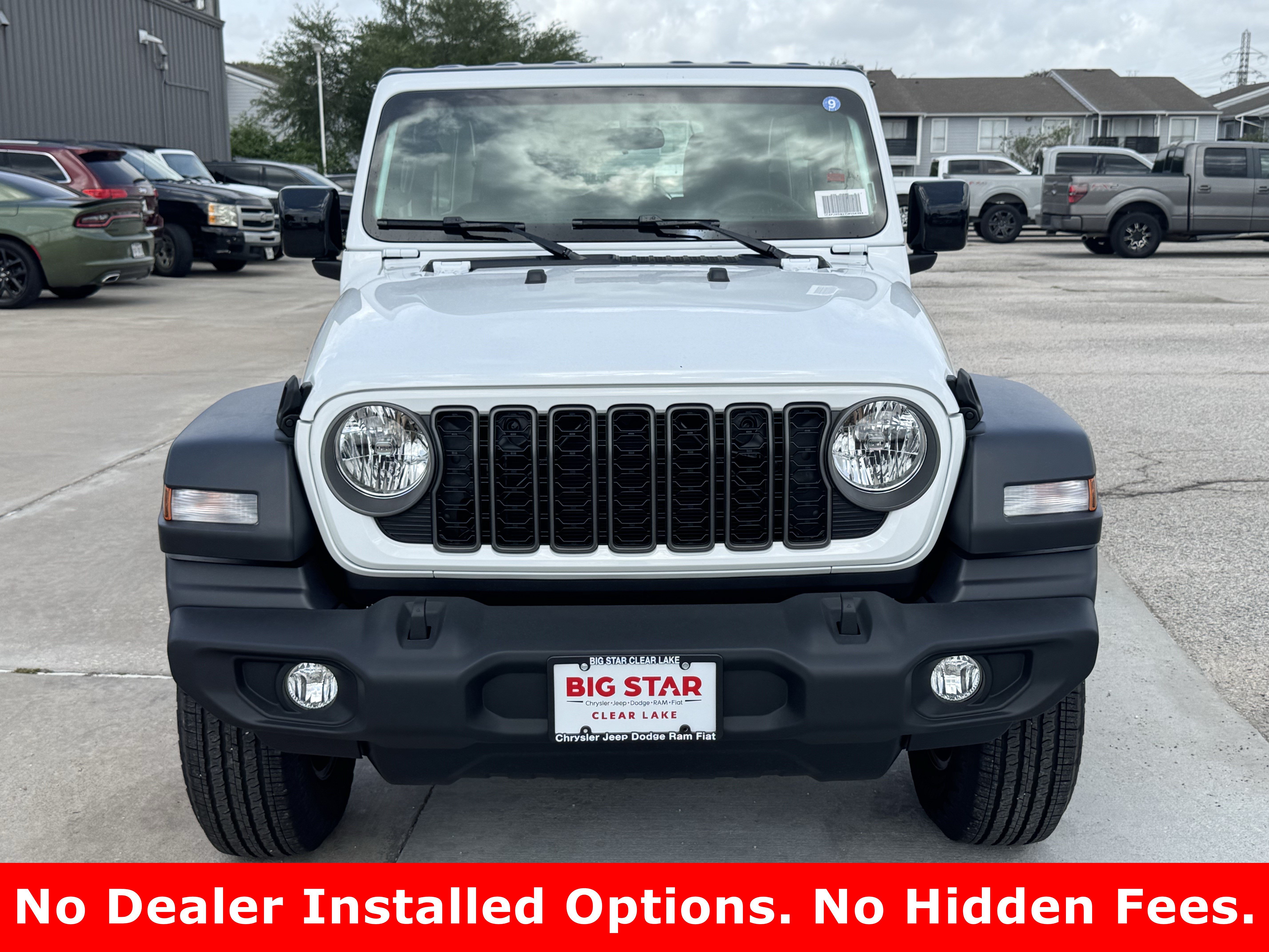 New 2026 Bright White Clearcoat Jeep Sport image 3