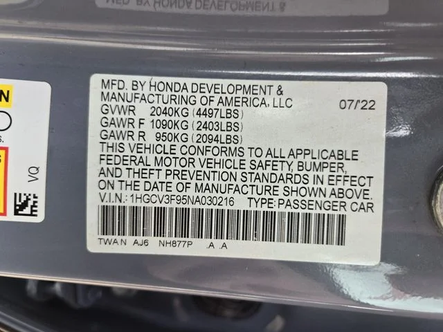 Used 2022 Gray Honda Touring image 13