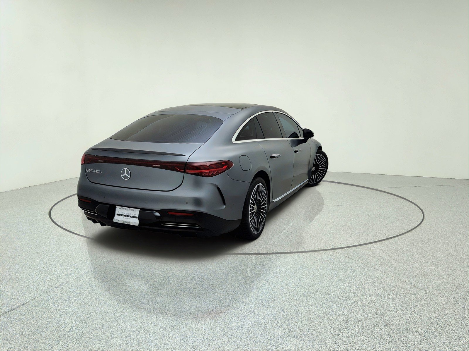 Certified Used 2022 MANUFAKTUR Selenite Grey Magno Mercedes-Benz EQS 450+ Exclusive Trim image 9