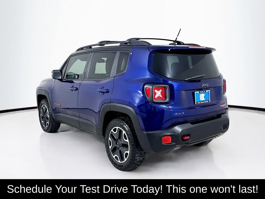 Used 2016 Jetset Blue Jeep Trailhawk image 6