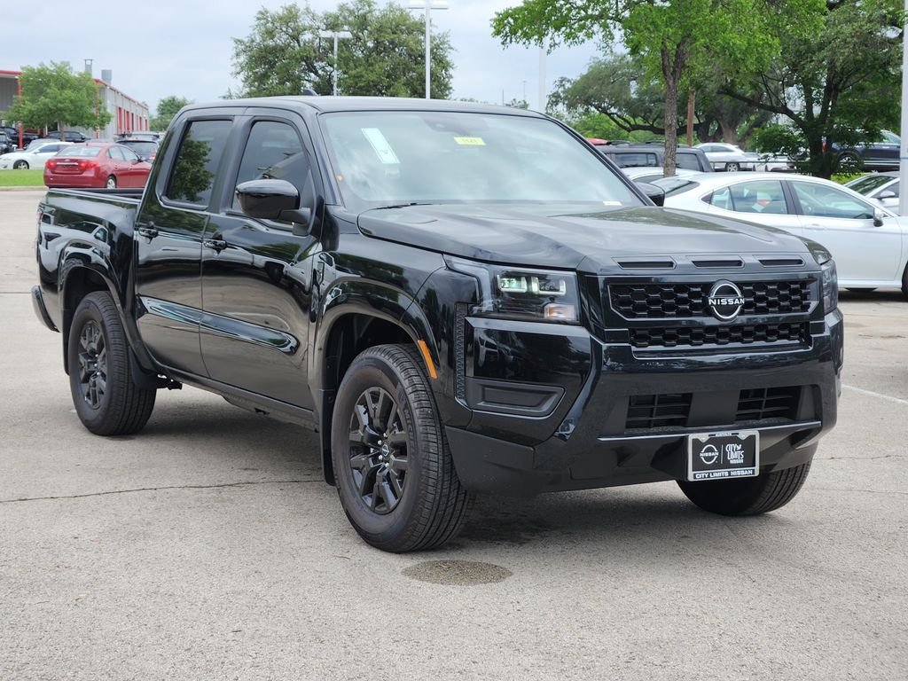 New 2026 Super Black Nissan Crew Cab SV image 3