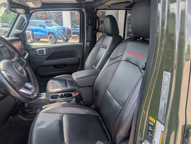 Used 2021 Sarge Green Clearcoat Jeep Unlimited Rubicon image 19