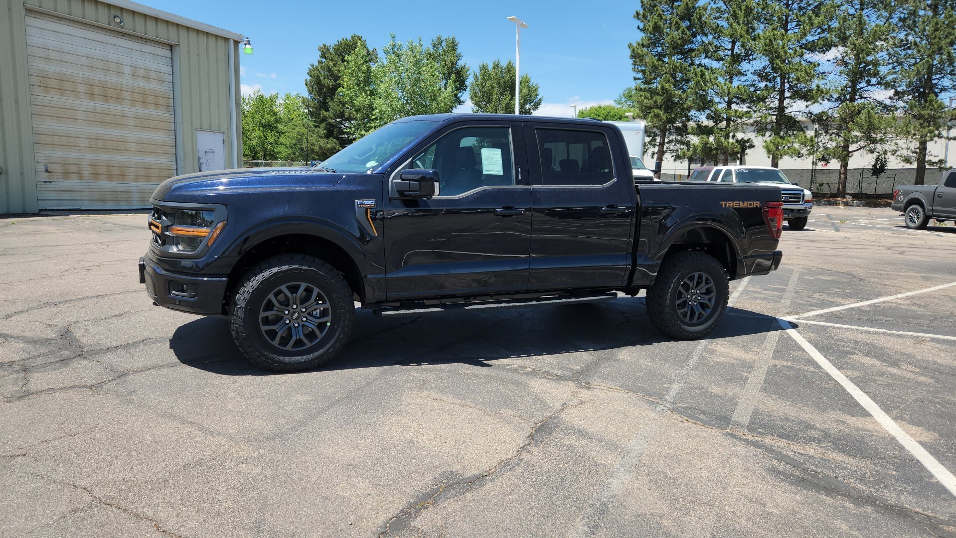 New 2026 Antimatter Blue Metallic Ford Tremor image 3