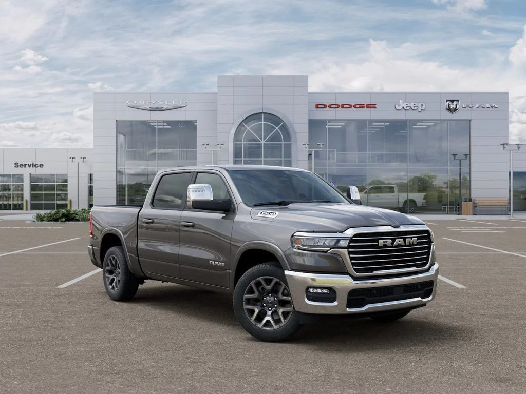 New 2026 Granite Crystal Metallic Clear-Coat Exterior Paint RAM Laramie image 5