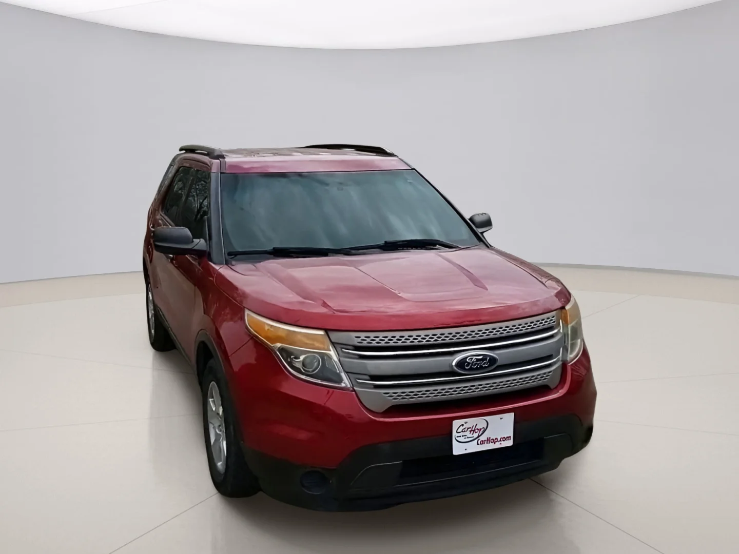 Used 2013 Red Ford Sport Utility 4D image 4