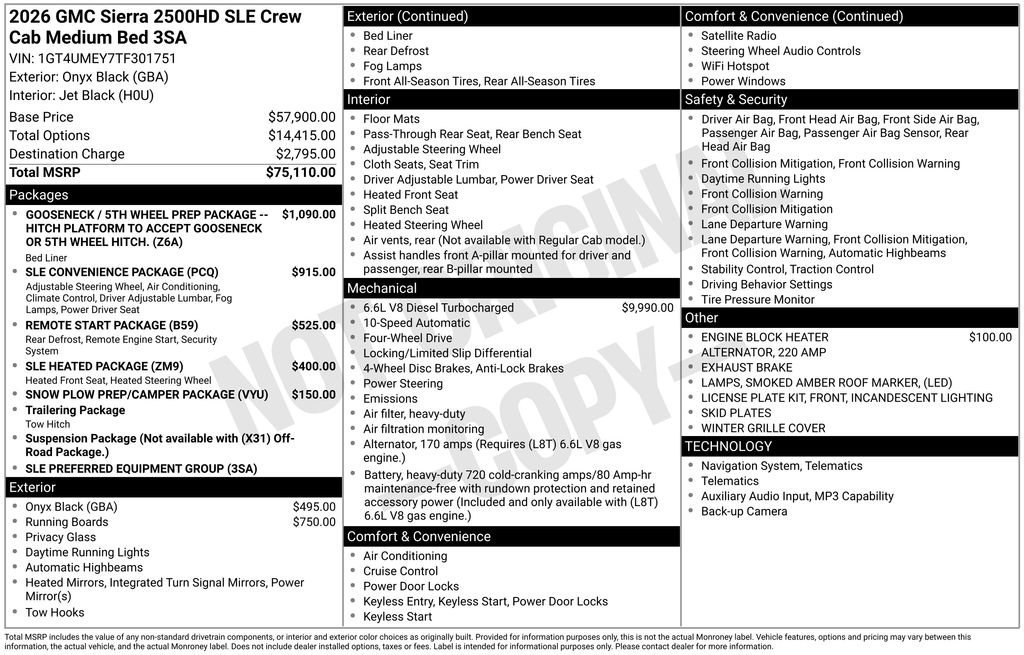 2026 GMC Sierra 2500HD SLE - Photo 36