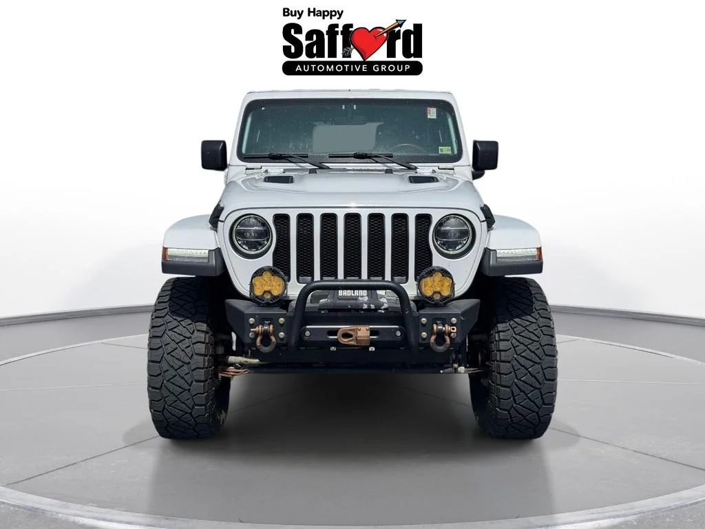 Used 2019 White Jeep Unlimited Sahara image 7