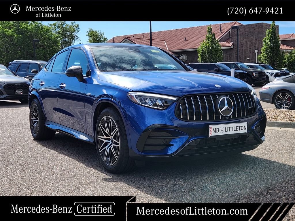 Certified Used 2026 Blue Mercedes-Benz GLC 43 AMG® Coupe image 3