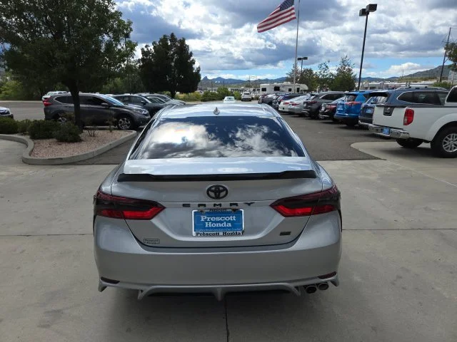 Used 2022 Silver Toyota SE image 6