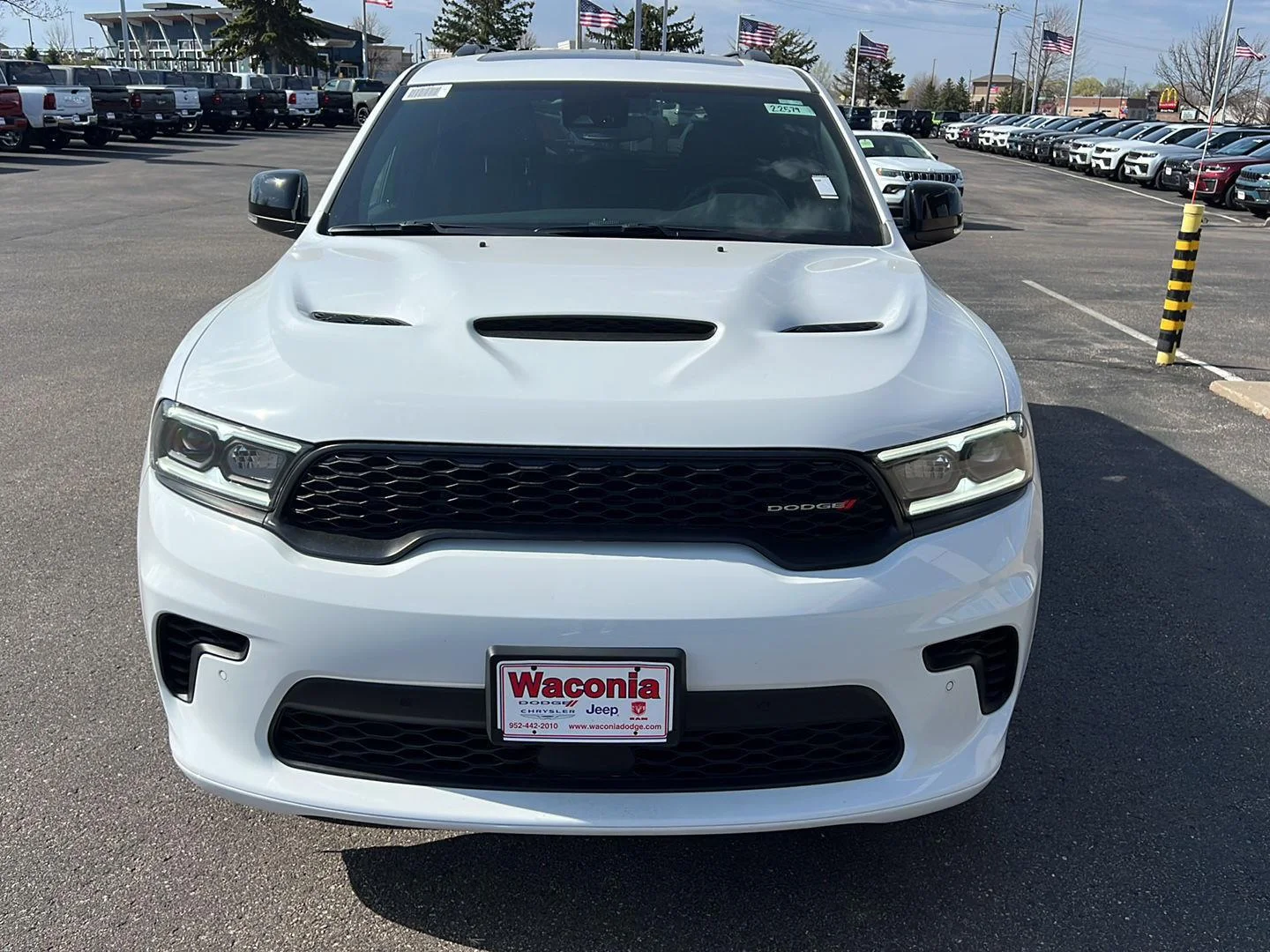 New 2026 White Knuckle Clear-Coat Exterior Paint Dodge GT Plus HEMI V8 image 3