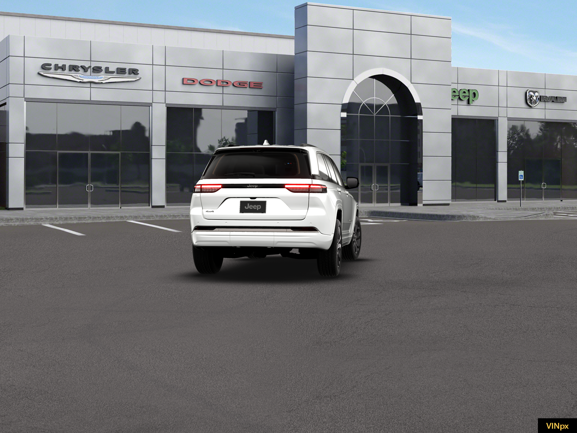 New 2026 Bright White Clear-Coat Exterior Paint Jeep Limited Reserve image 26