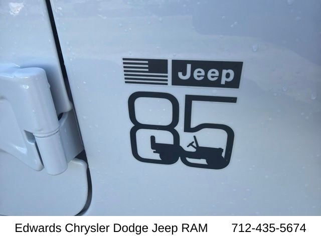 New 2026 Bright White Clearcoat Jeep 85th Anniversary Edition image 13