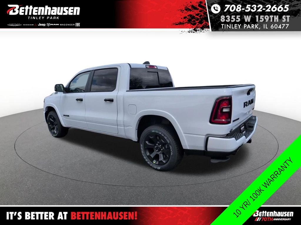 New 2026 Bright White Clear-Coat Exterior Paint RAM Big Horn/Lone Star image 11