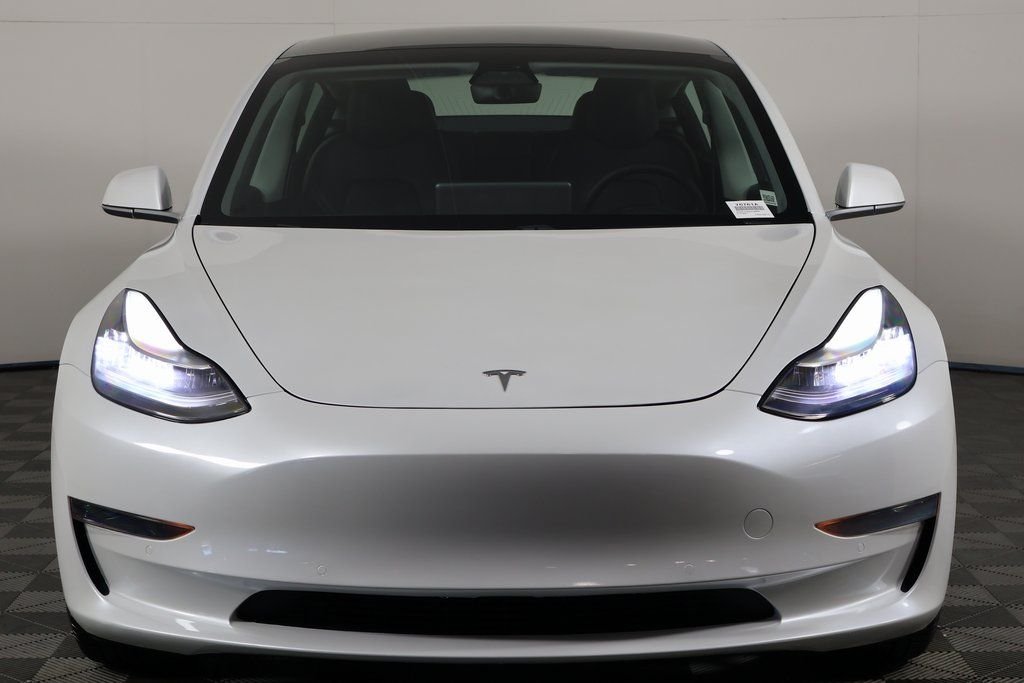 Used 2020 Pearl White Multi-Coat Tesla Standard image 2