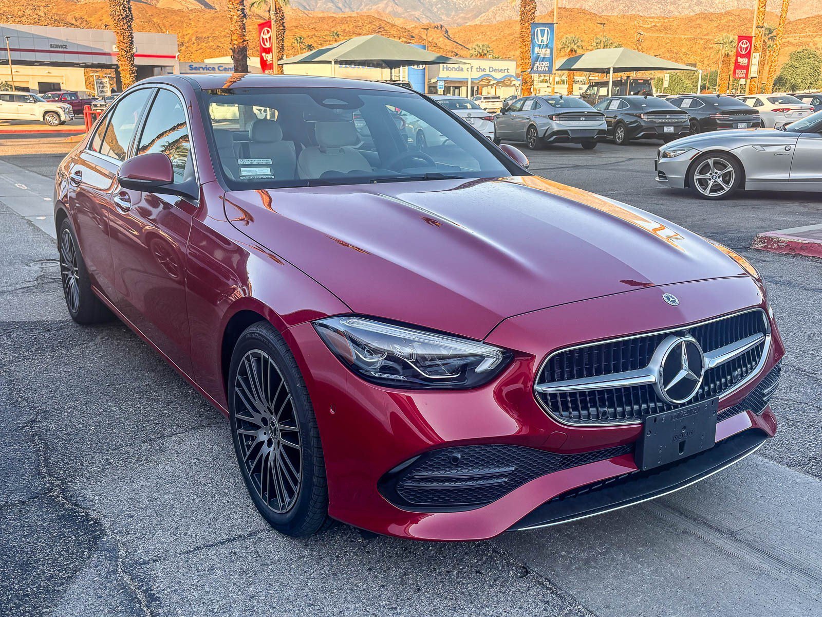 Used 2026 Red Mercedes-Benz C 300 image 1