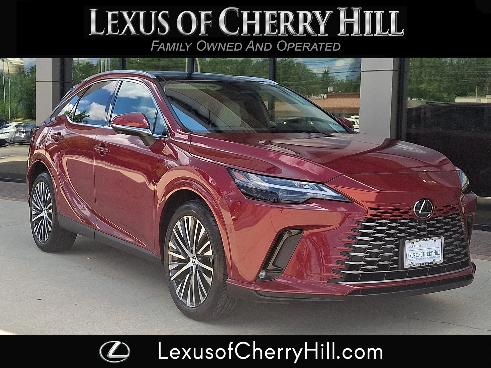 Certified Used 2023 MATADOR RED MICA Lexus  image 1