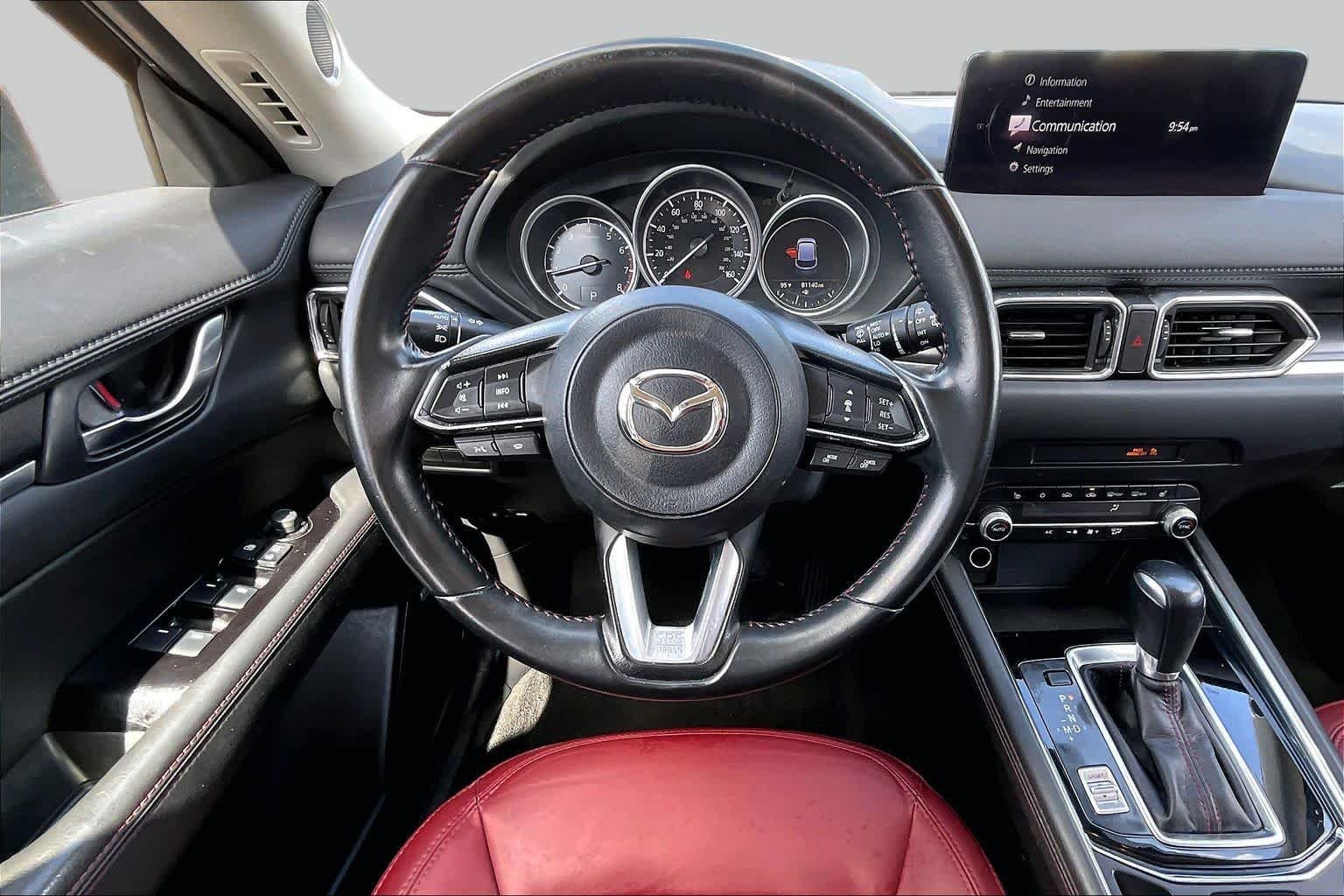 Used 2021 Polymetal Gray Mazda Carbon Edition image 6