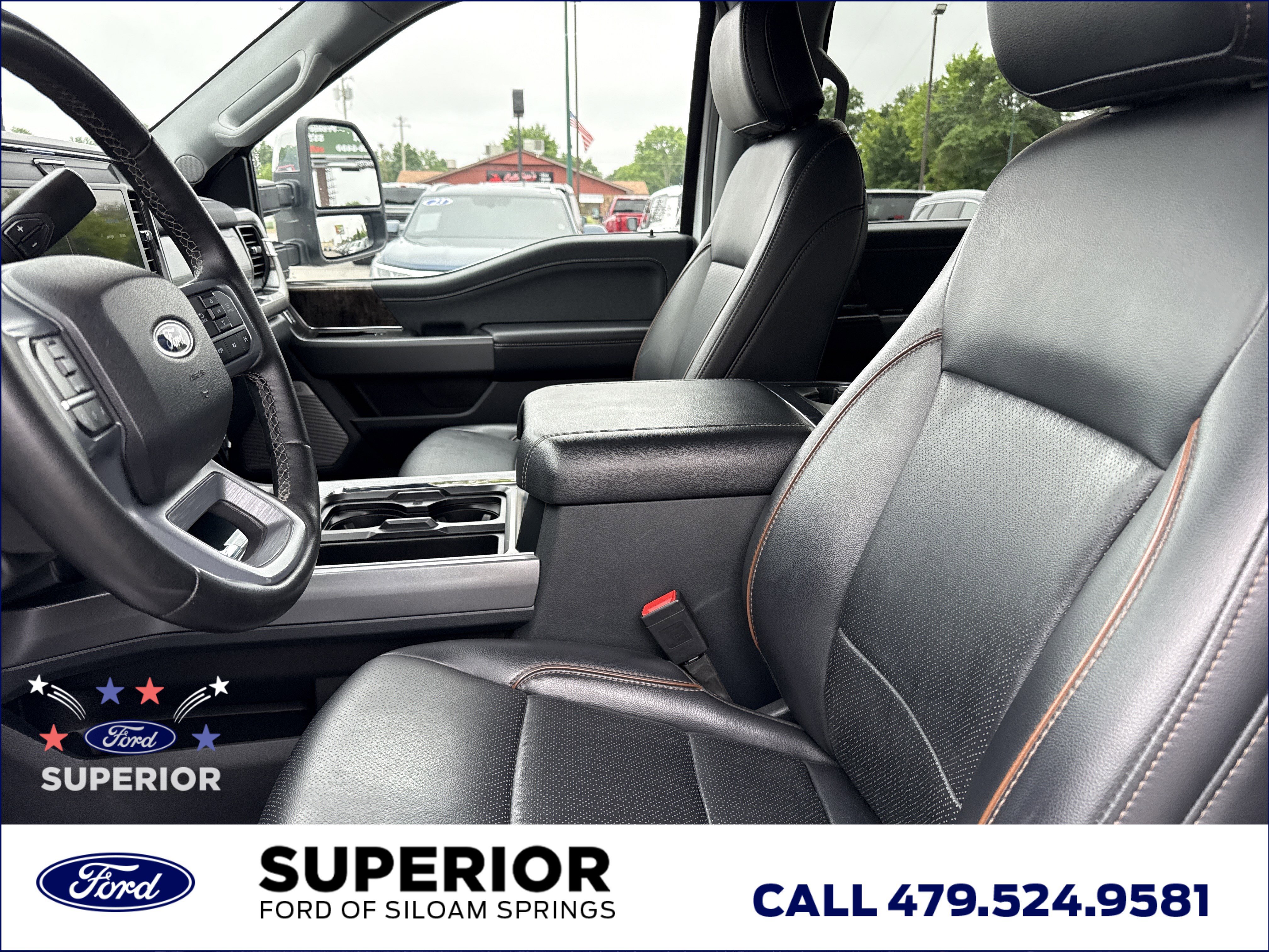 Used 2025 Star White Ford Lariat 4WD image 6
