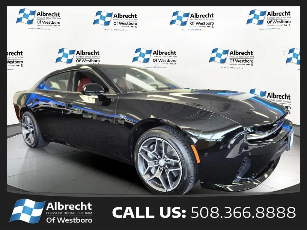 New 2026 Diamond Black Crystal Pearlcoat Dodge R/T Plus image 1