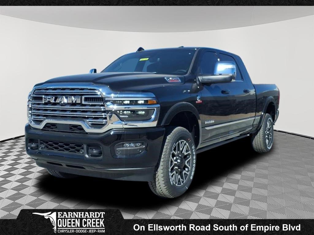 New 2026 Diamond Black Crystal Pearl-Coat Exterior Paint RAM Limited image 1