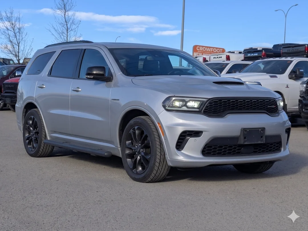 Certified Used 2024 triple nickel Dodge R/T Plus - - AWD - Blacktop Pkg - Fold N Tumble 2nd row - Nappa Leather & More! image 2