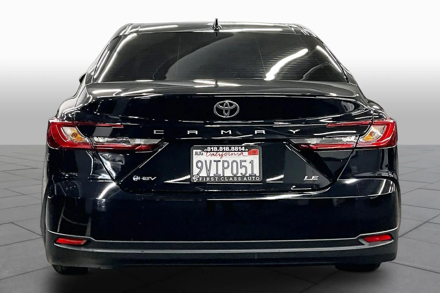 Used 2025 Midnight Black Metallic Toyota LE image 4