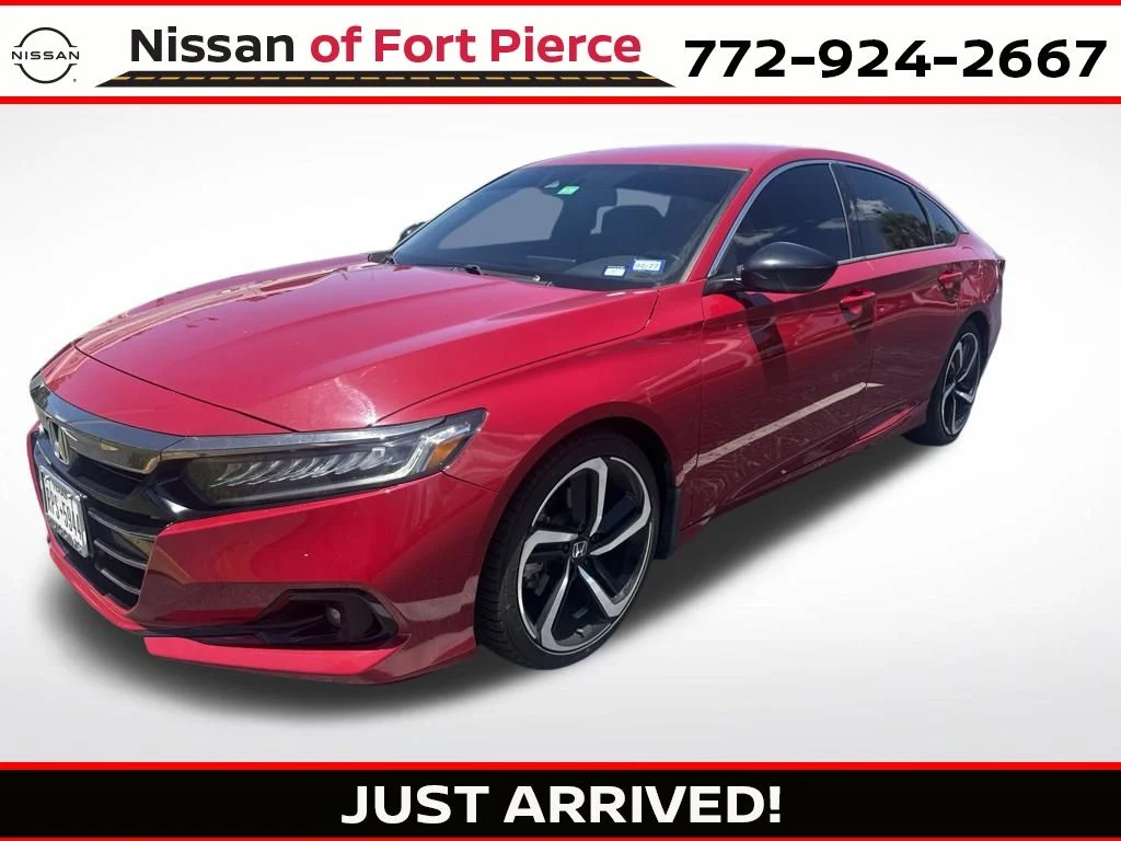 Used 2022 San Marino Red Honda Sport image 1
