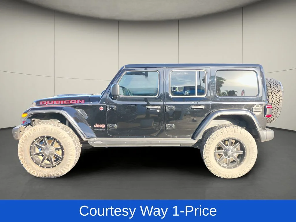 Used 2020 Black Jeep Unlimited Rubicon image 5