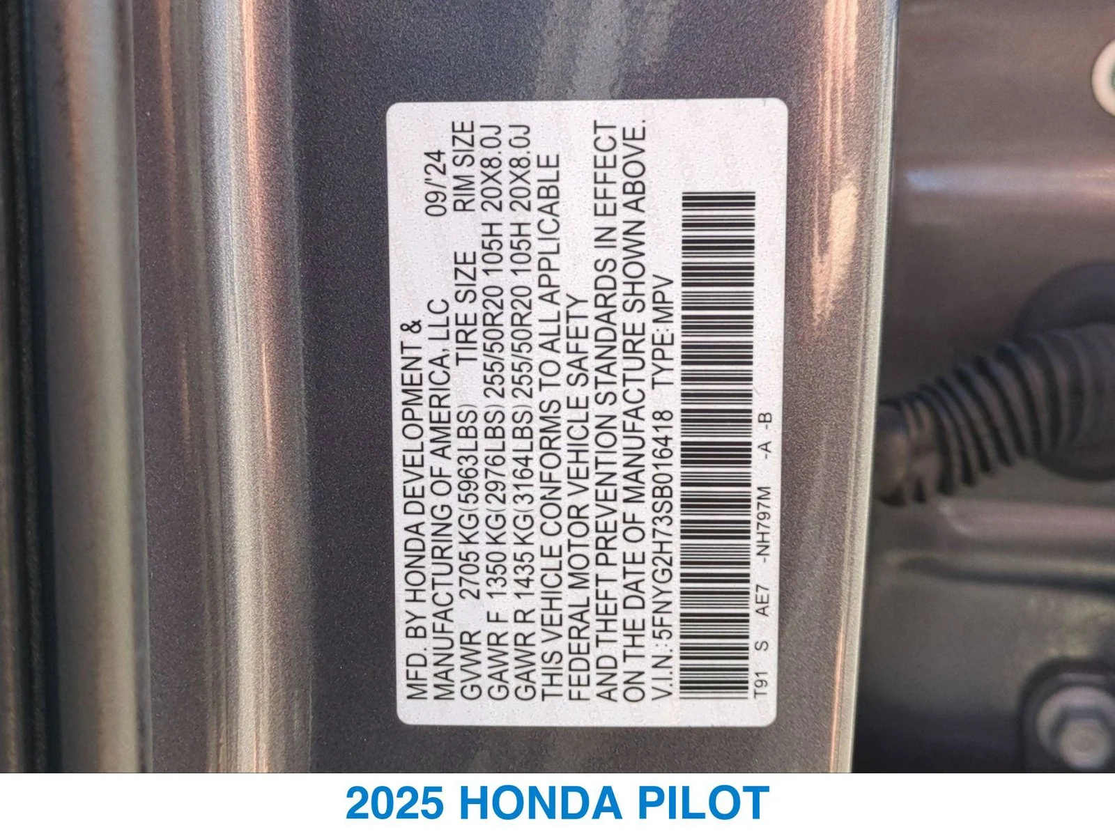Used 2025 Gray Honda Touring image 27