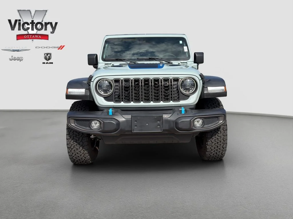 Used 2024 Gray Jeep Rubicon 4xe image 2