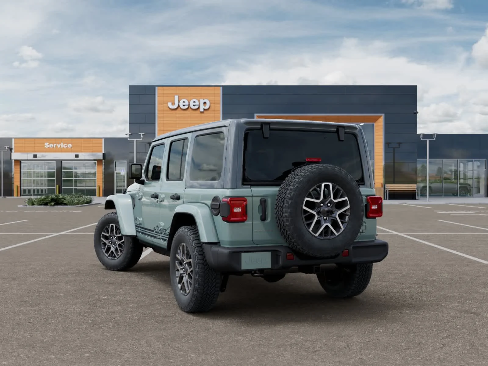 New 2026 Earl Clearcoat Jeep Sahara image 3