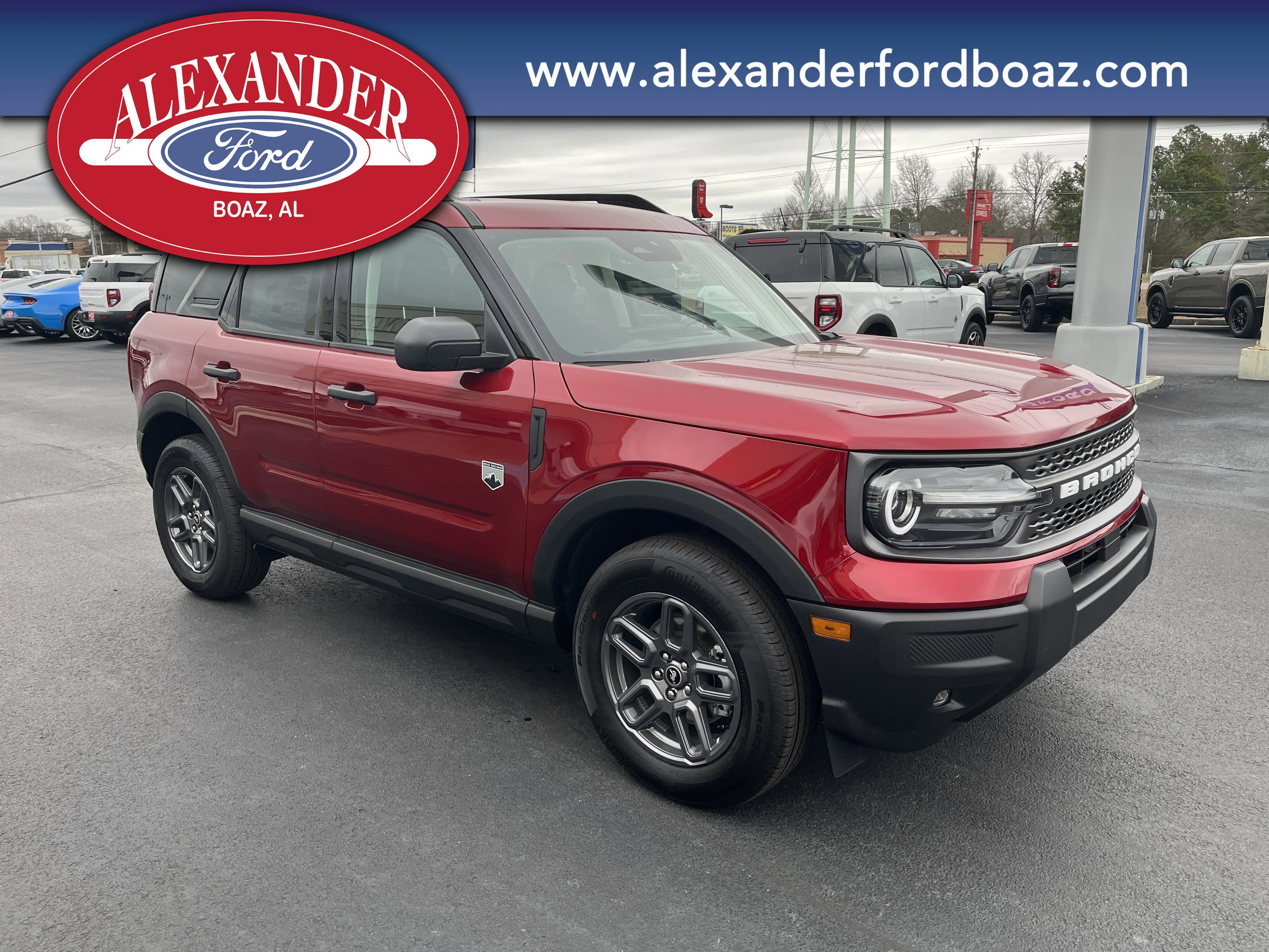 New 2025 Ruby Red Metallic Tinted Clearcoat Ford Big Bend® image 3