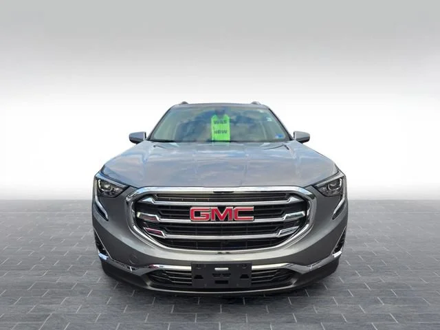 Used 2021 SATIN STEEL METALLIC GMC SLT image 2