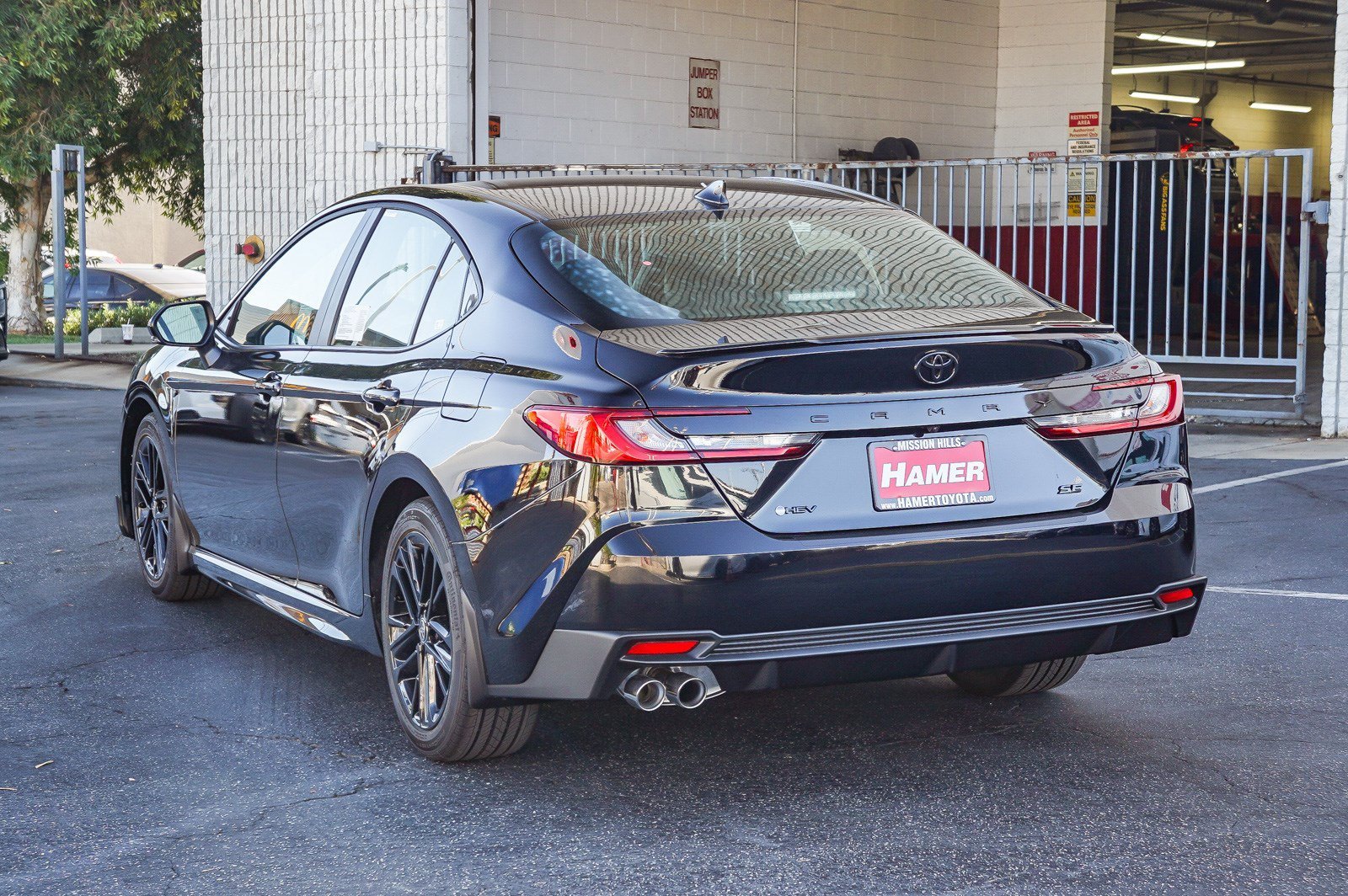 New 2026 Midnight Black Metallic Toyota SE image 4