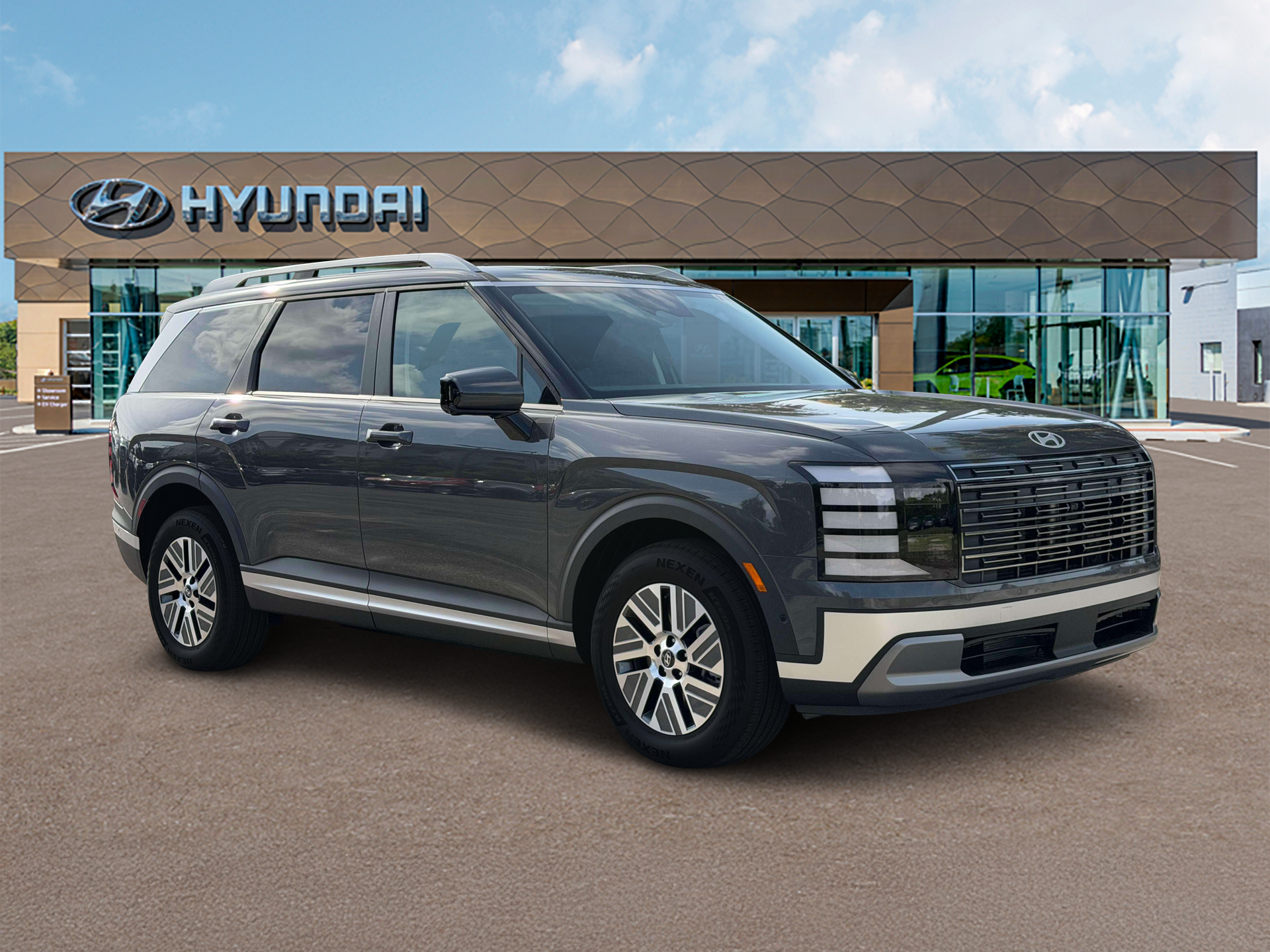 New 2027 Ecotronic Gray Pearl Hyundai SEL Premium 7P image 10