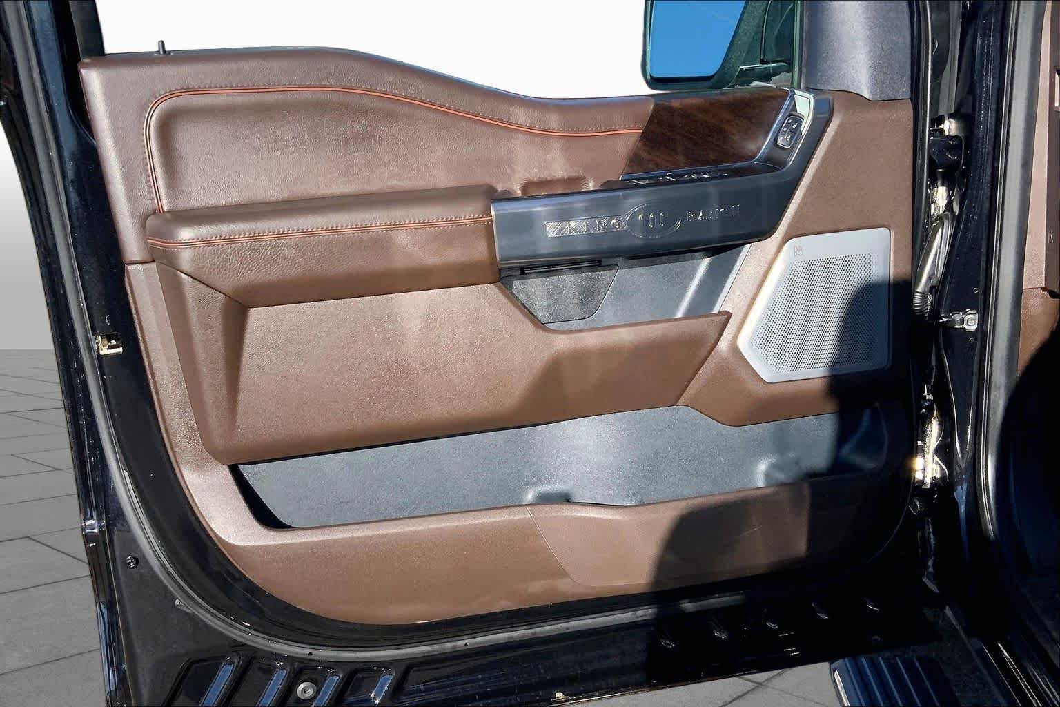 Used 2021 Agate Black Metallic Ford King Ranch image 21