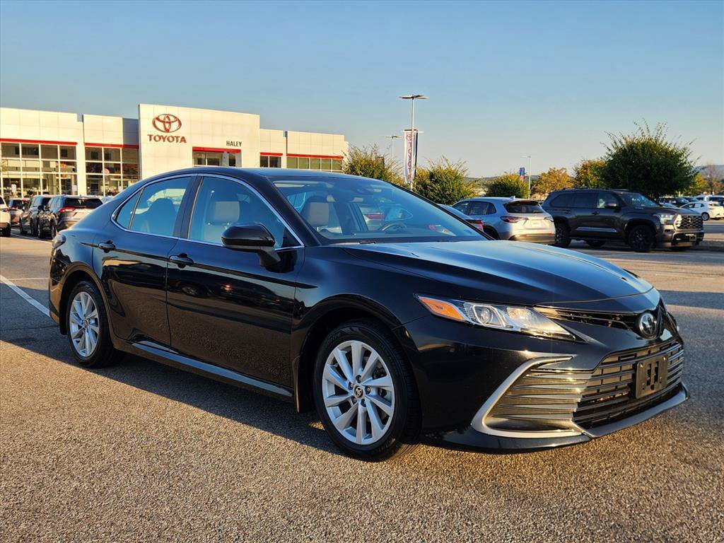 Certified Used 2024 Black Toyota LE image 2