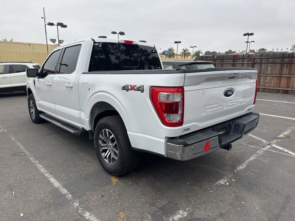 Used 2022 White Ford Lariat image 4