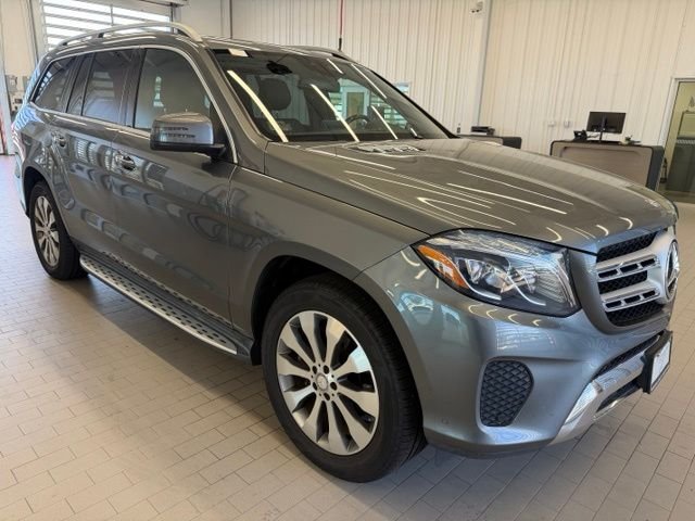 Used 2017 Gray Mercedes-Benz GLS 450 image 3