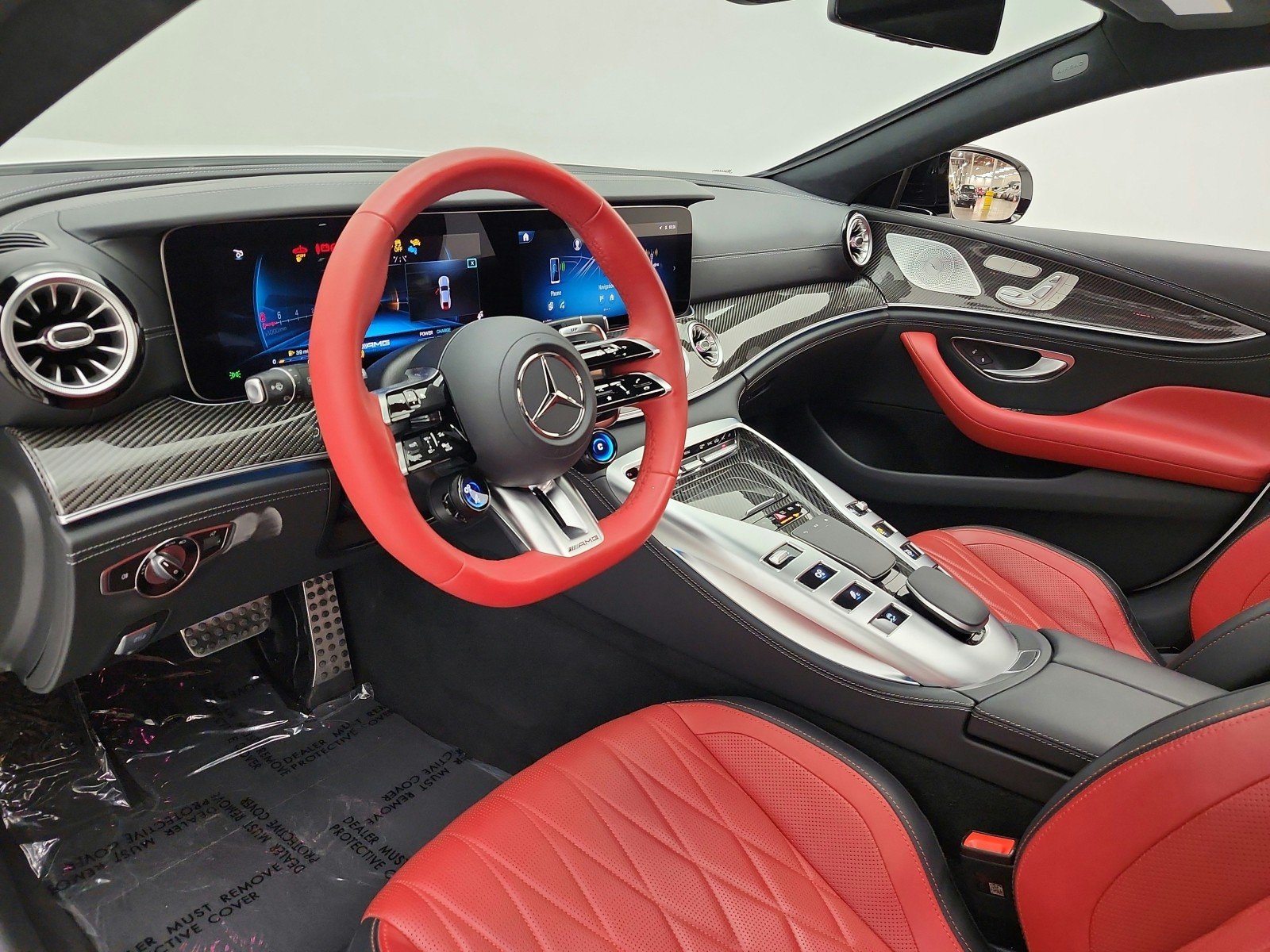 Used 2024 Polar White Mercedes-Benz AMG® GT 53 4-Door Coupe image 12