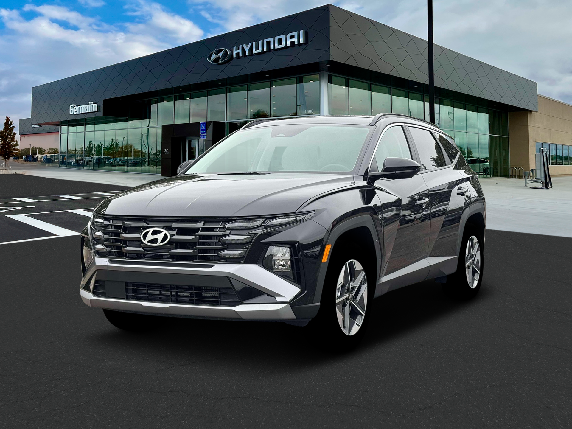 New 2026 Ash Black Hyundai SEL image 1