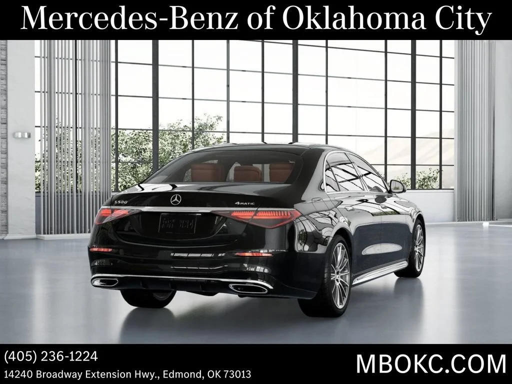 New 2026 Obsidian Black Metallic Mercedes-Benz S 580 image 24