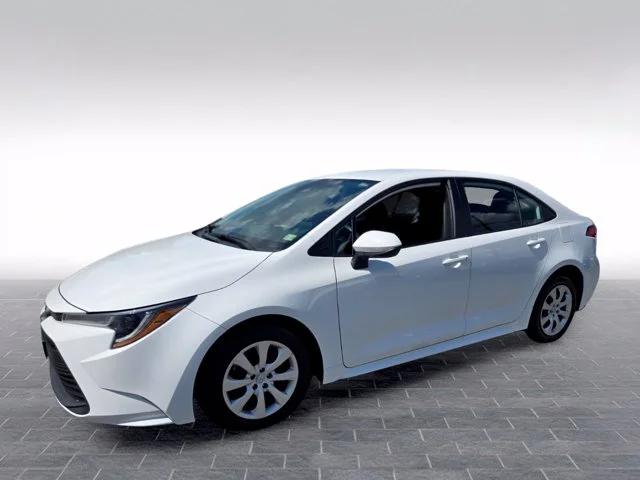 Used 2024 White Toyota LE image 3