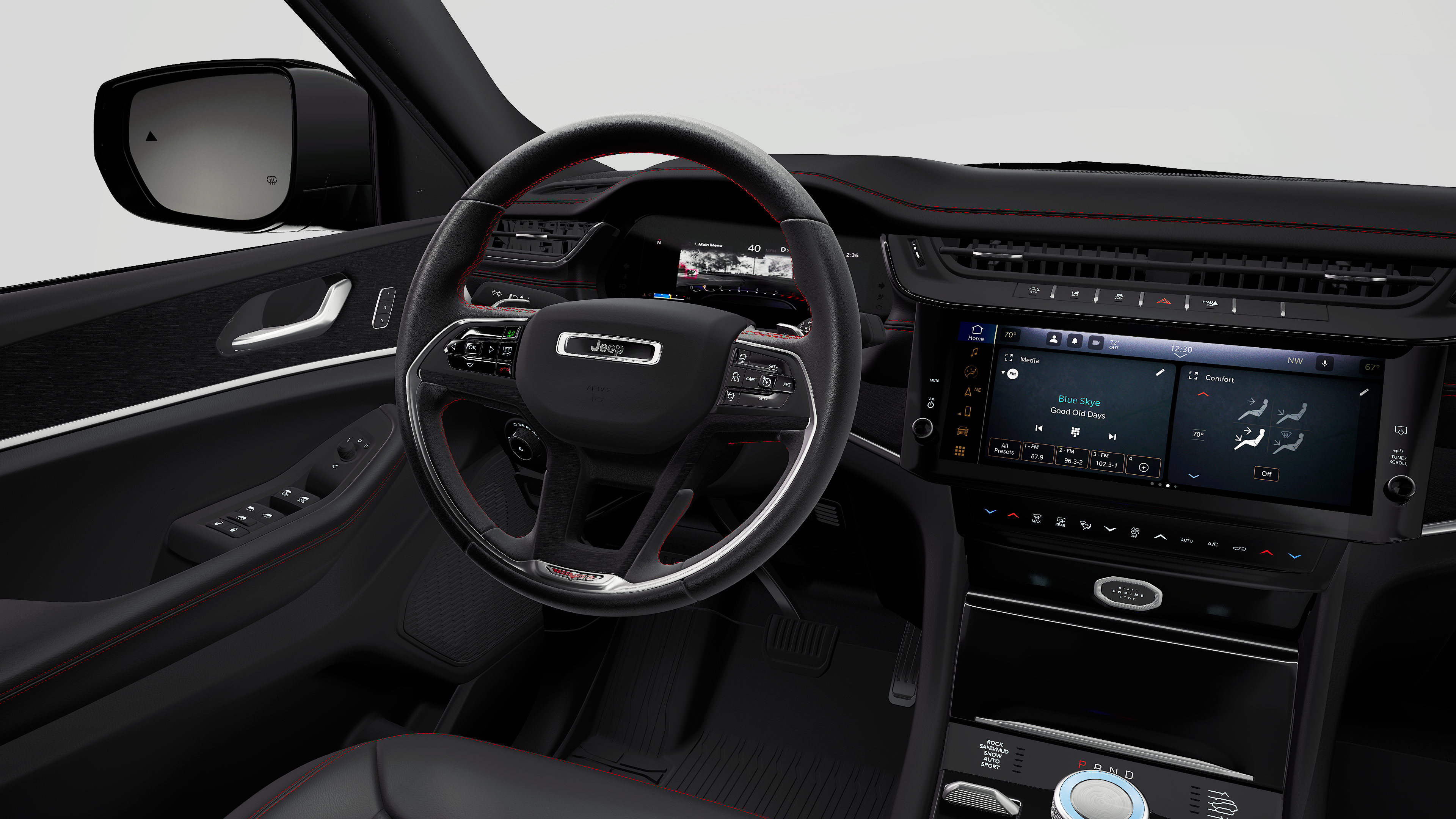 New 2027 Sting-Gray Clear-Coat Paint Jeep Trailhawk image 9