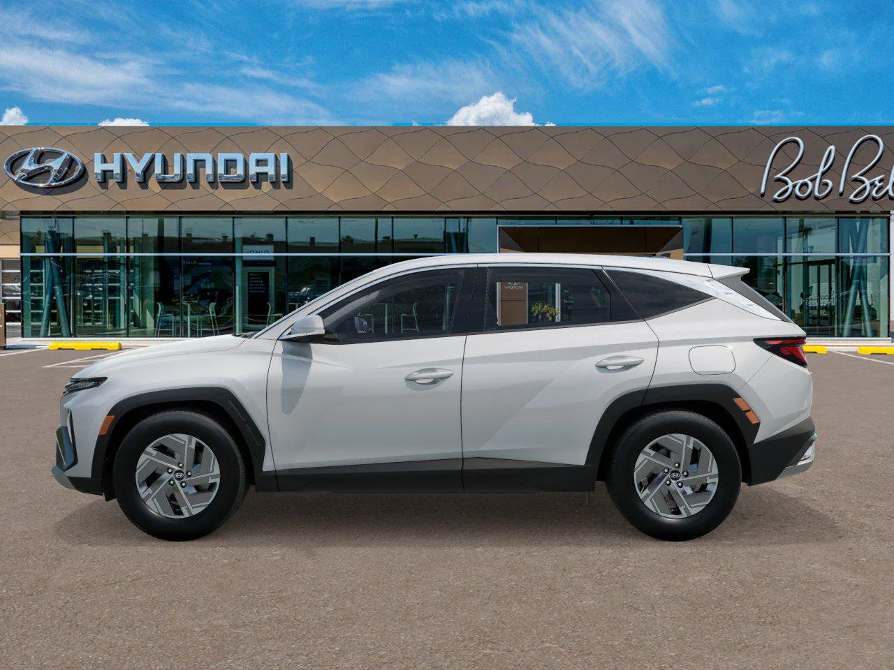 New 2026 White Hyundai Blue SE image 3