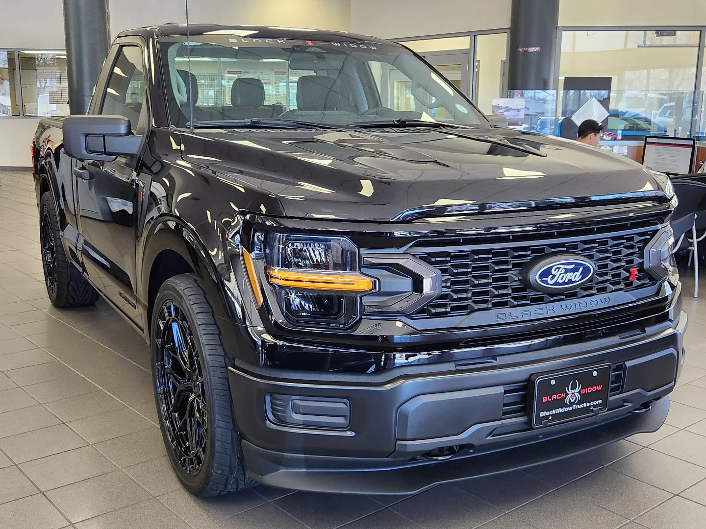 New 2026 Agate Black Metallic Ford XL Supercharged Black Widow image 3